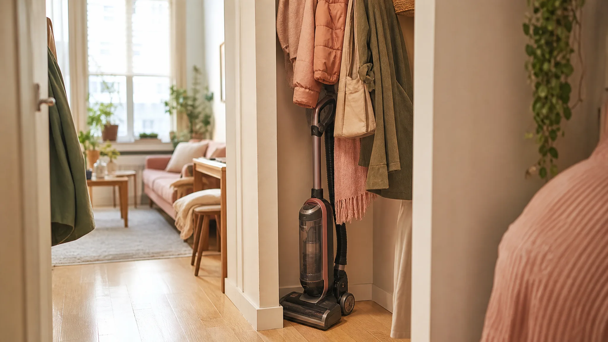 Bissell CleanView Compact Review: Studio Storage After Weeks