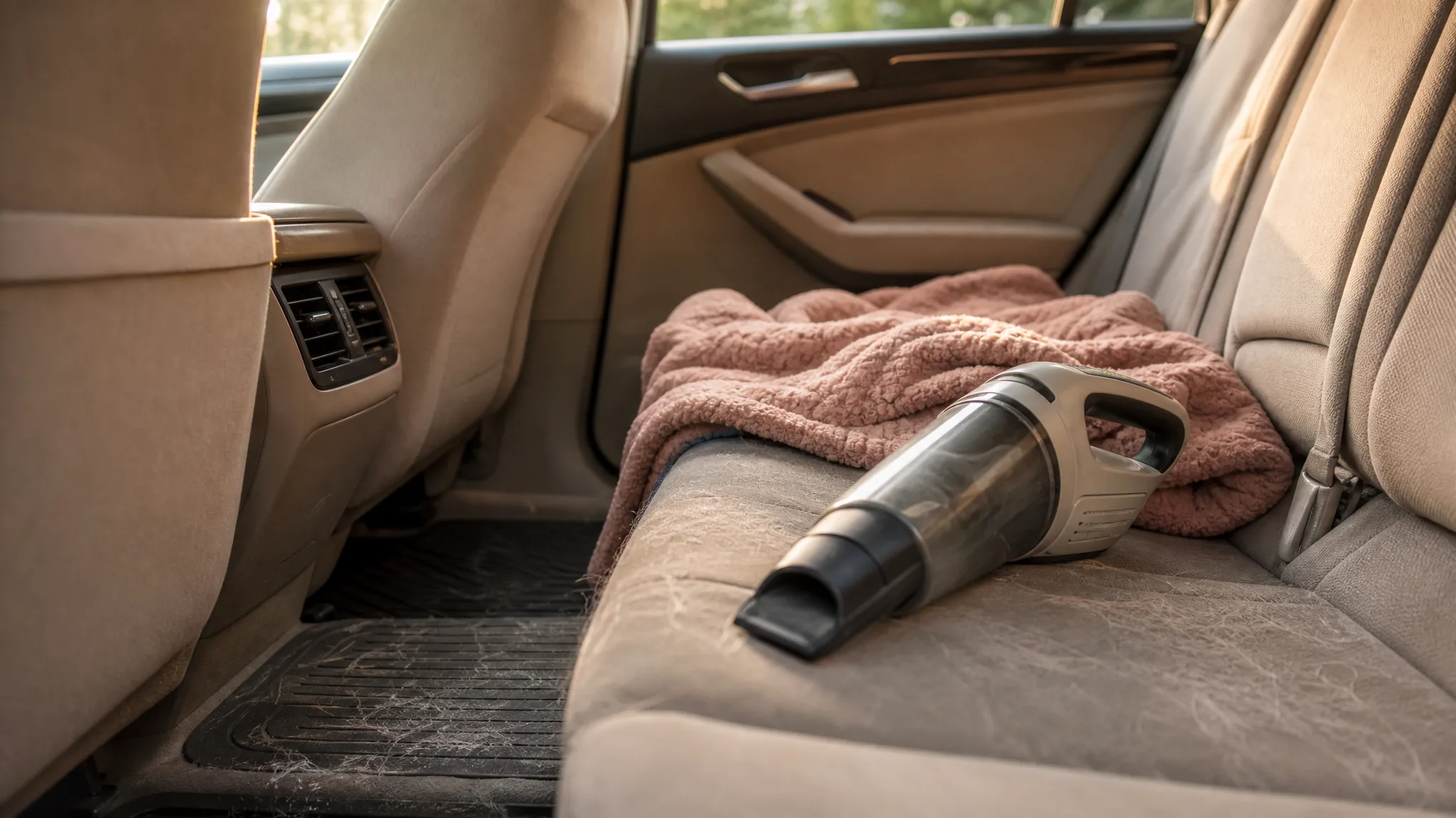 How to Vacuum Pet Hair Out of a Car (A Pet Parent's Guide)