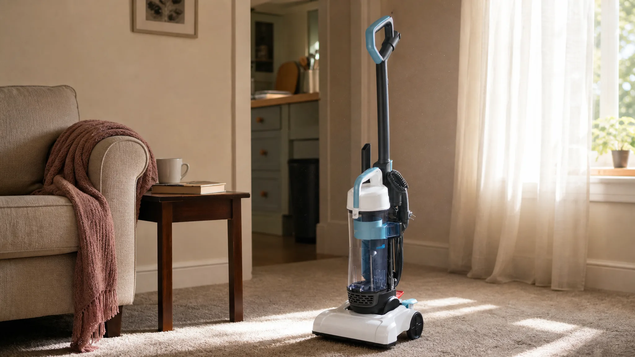 Amazon Basics Upright Vacuum Review: 5 Weeks in a Small Apartment