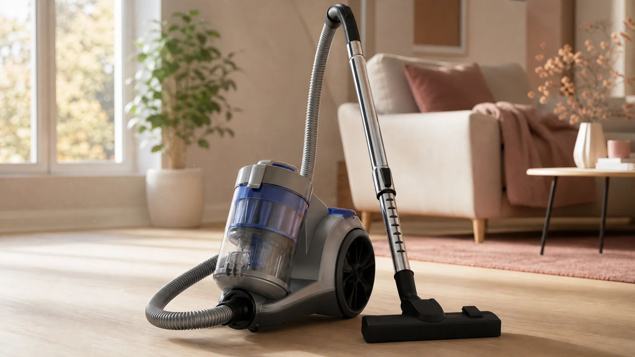 Aspiron 1700W Canister Vacuum Review: Hard-Floor Pet Hair Test