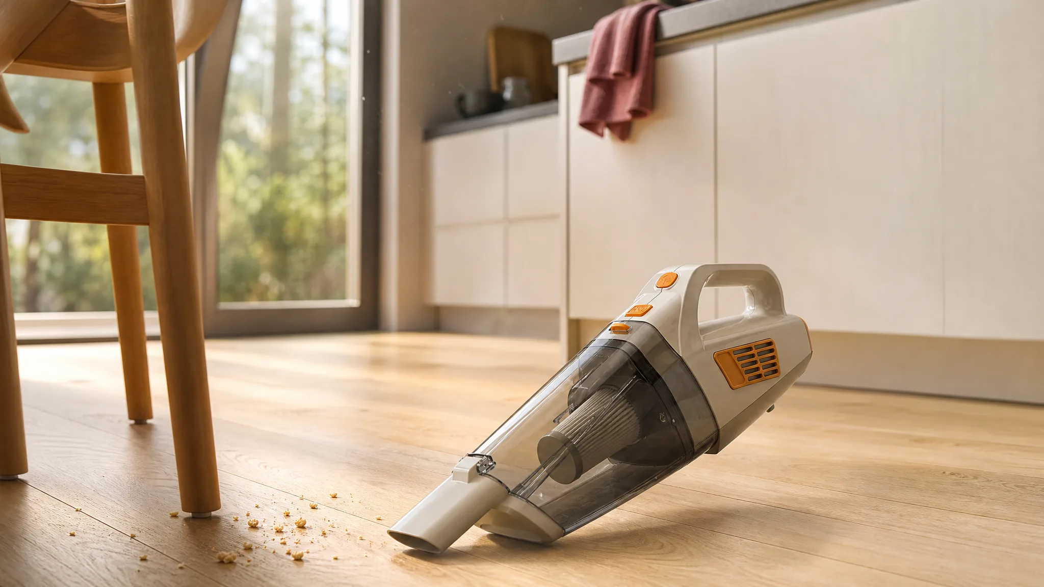 BQYPOWER 16000Pa Handheld Review: Crumbs and Pet Hair Tested