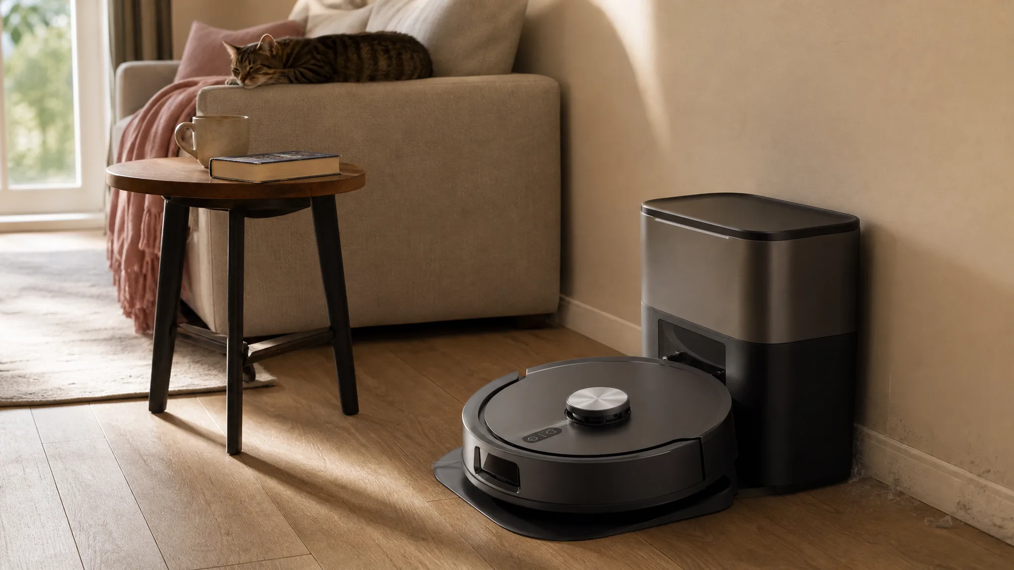 MONSGA Robot Vacuum and Mop Review: Pet Hair After 6 Weeks